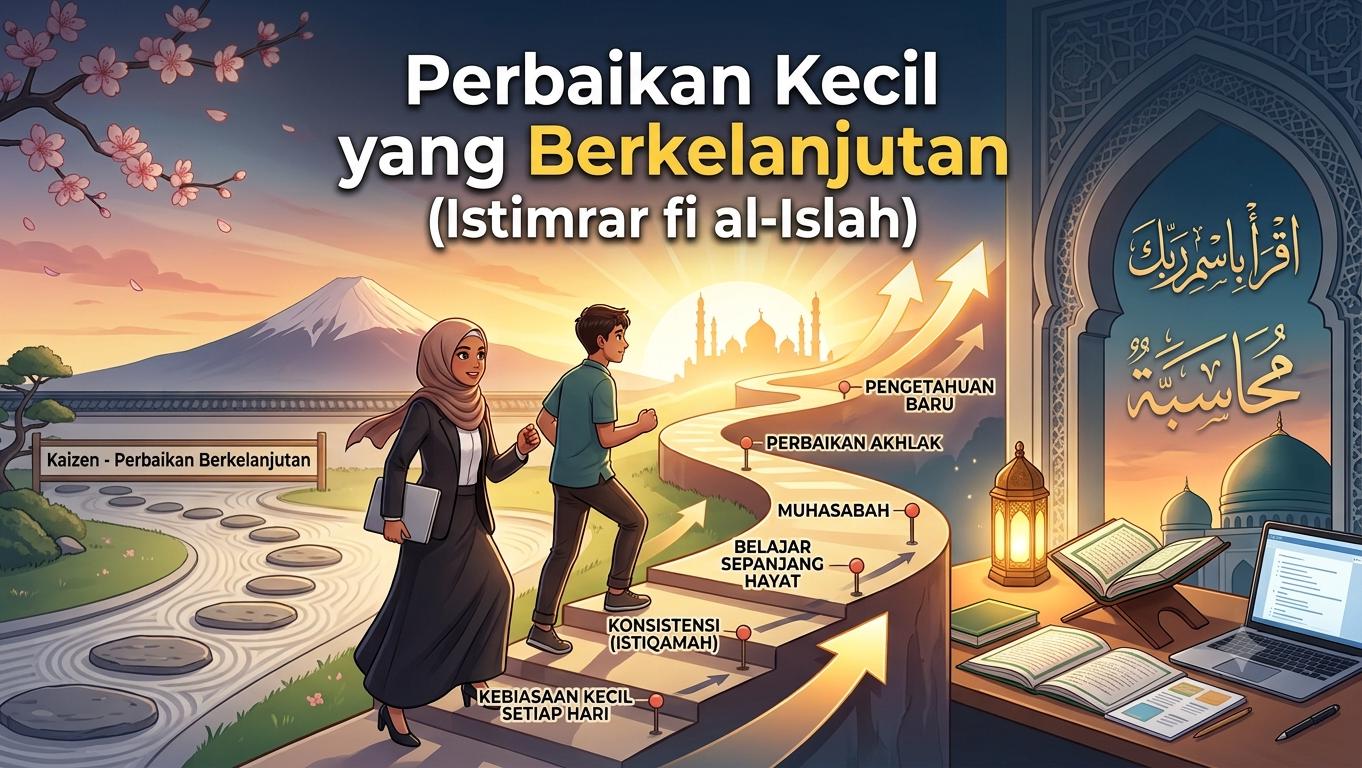 Mengoptimalkan Potensi dengan Mendidik Diri Sendiri Perspektif Kaizen dan Islam