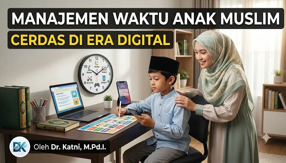 Langkah Membimbing Anak Muslim dalam Manajemen Waktu di Era Digital