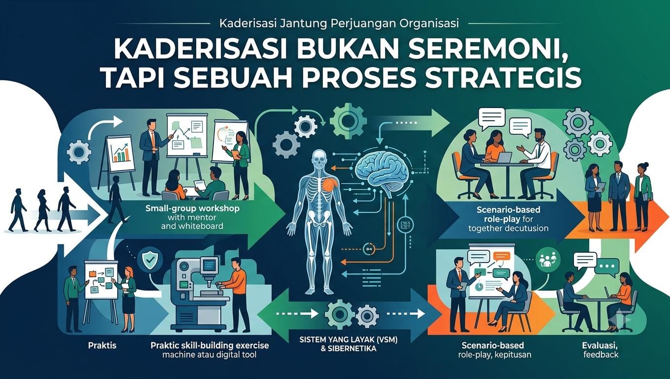 Kaderisasi Bukan Seremoni, tapi Sebuah Proses Strategis