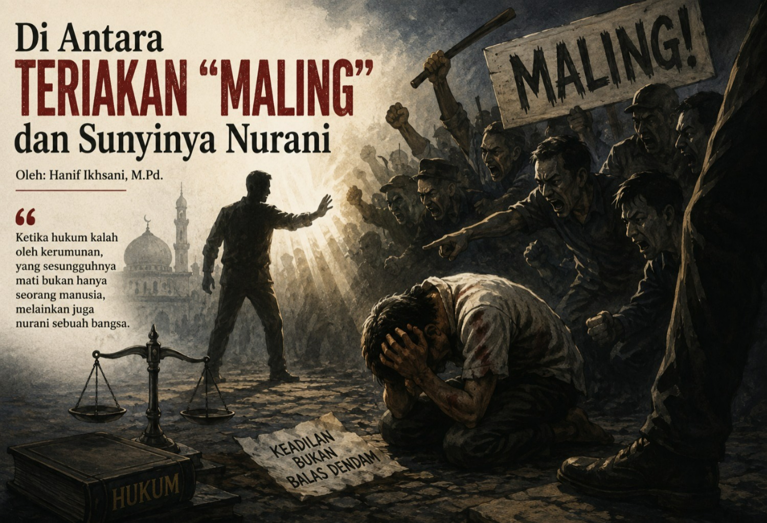 Di Antara Teriakan “Maling” dan Sunyinya Nurani