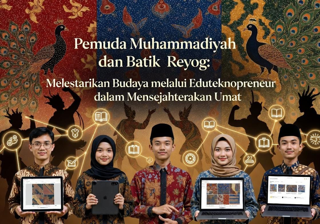 Pemuda Muhammadiyah dan Batik Reyog: Melestarikan Budaya melalui Eduteknopreneur dalam Mensejahterakan Umat